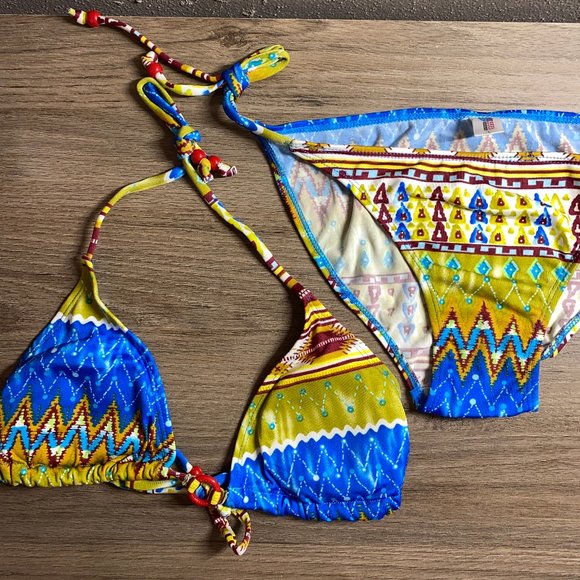 NWT Tribal Print Bikini